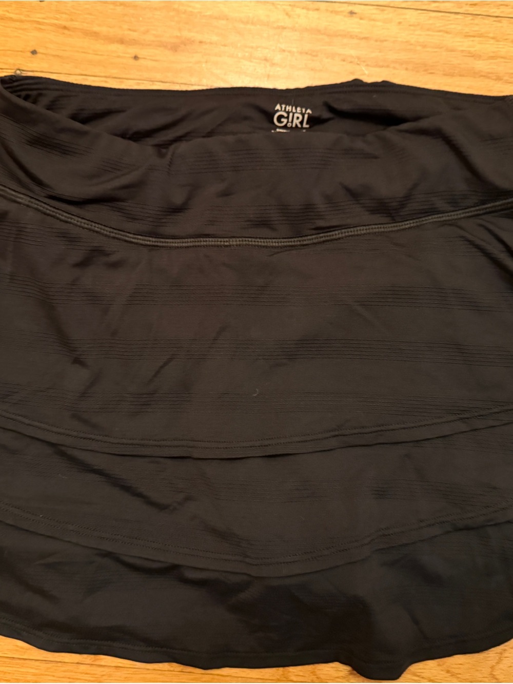 Athleta Girl Black Swing Skort